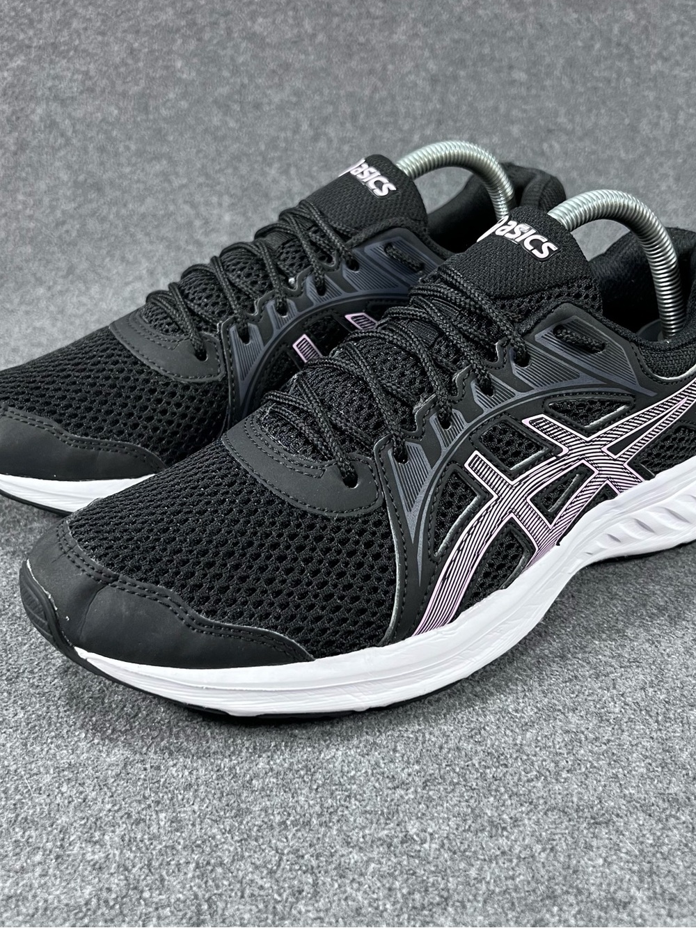 ASICS Jolt 2 Womens Running Shoes Black Rose Gold Sneaker Size 9.5 (1012A151)